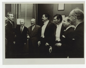 Schneider, Horszowski, Casals, Istomin, Bernstein, Stern et Serkin à Carnegie Hall en 1958