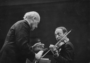 Heifetz avec Toscanini