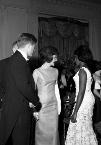 John et Jackie Kennedy avec Grace Bumbry