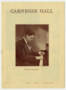 Récital à Carnegie Hall. 1946