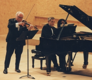 Isaac Stern et Istomin à Evian en 1997 
