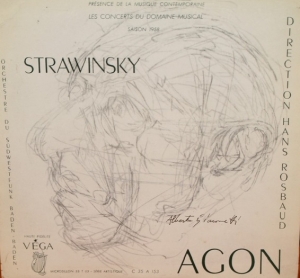 Giacometti, Portrait d’Igor Stravinsky